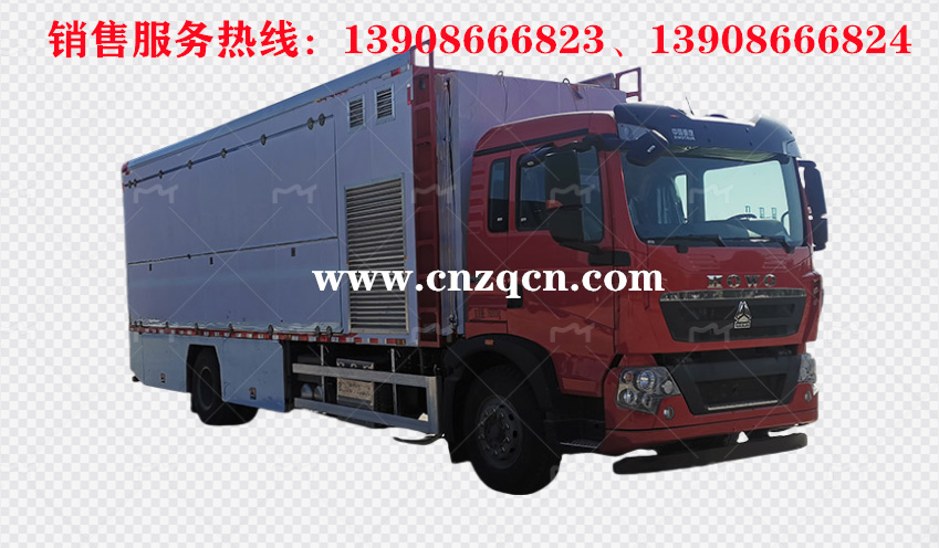 重汽豪沃單橋被服洗滌車(chē)